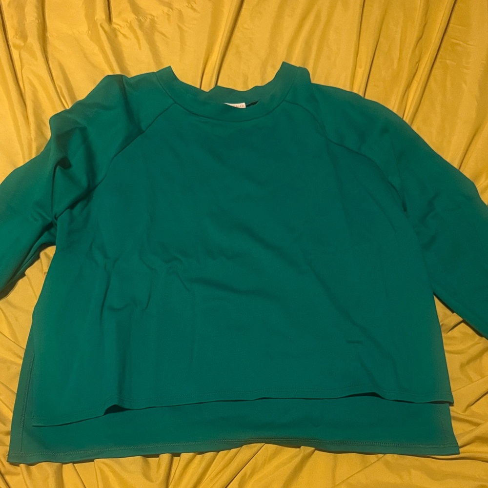 Teal Long Sleeve Top